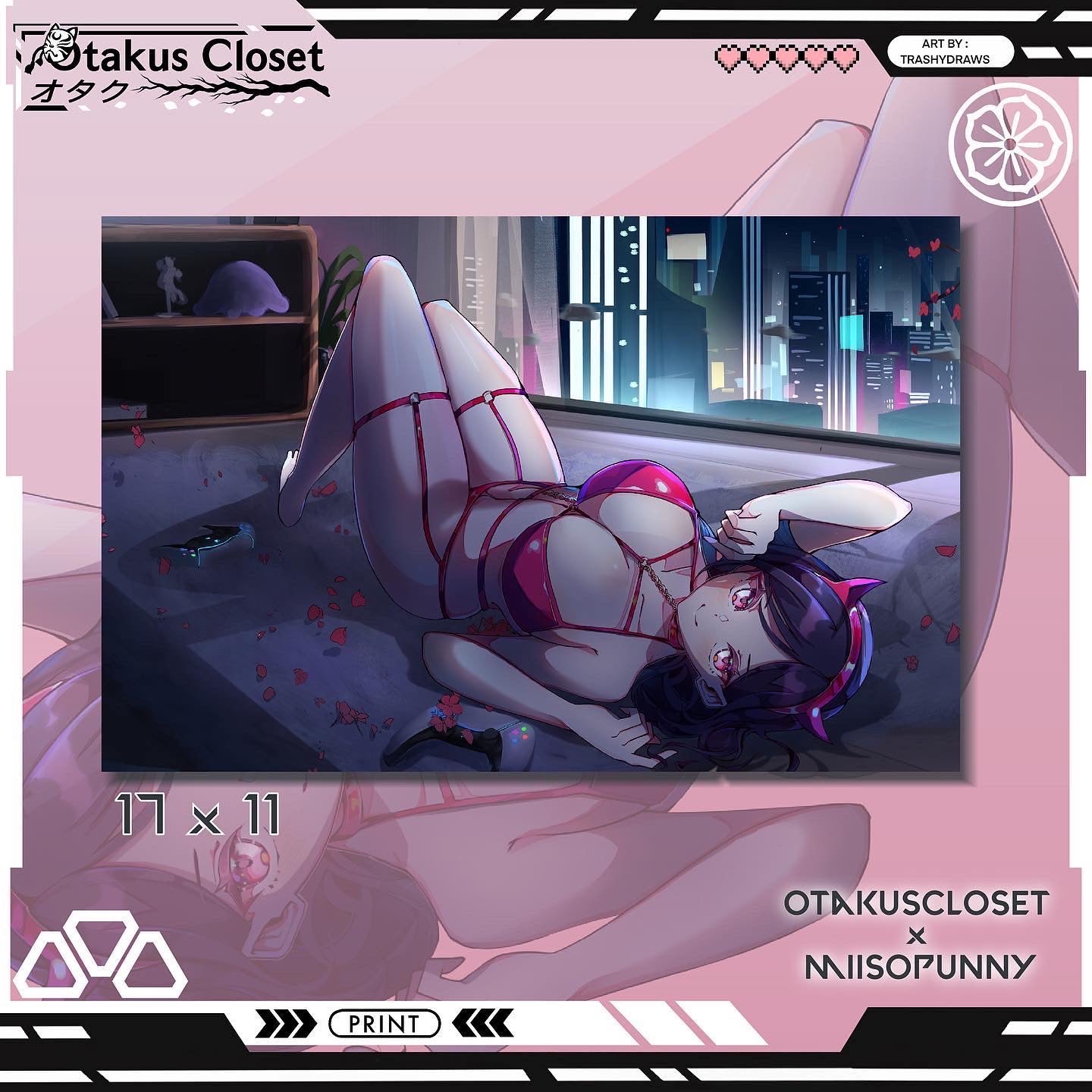 NIGHTLY AESTHETICS (PRINT) OC x MP