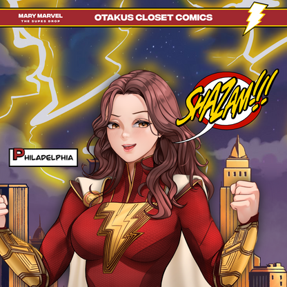 MARY MARVEL PRINT