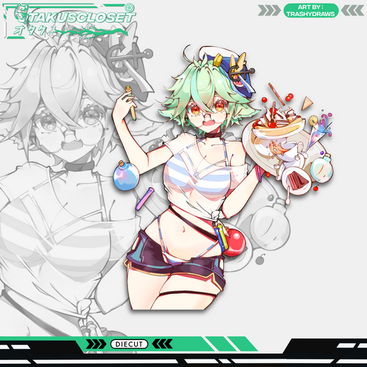 DESERT SUCROSE STICKER