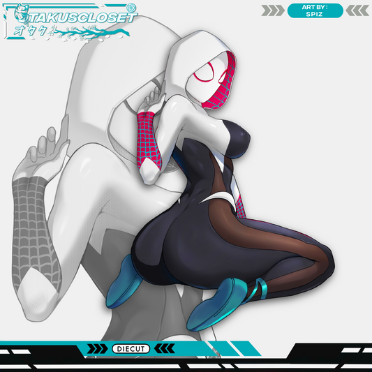 GHOST-SPIDER STICKER