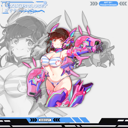 MEKA DVA STICKER