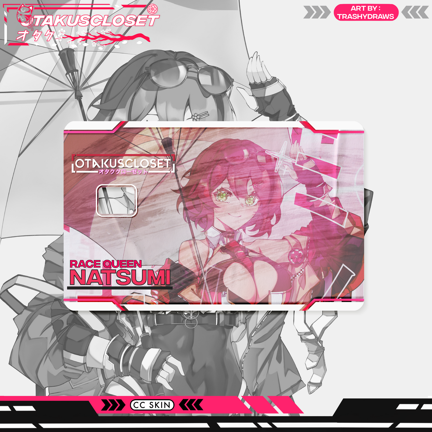 RACE QUEEN CARD COVER