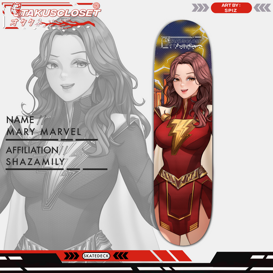 MARY MARVEL SKATEDECK