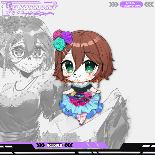 D.D.L.M NATSUMI CHIBI STICKER